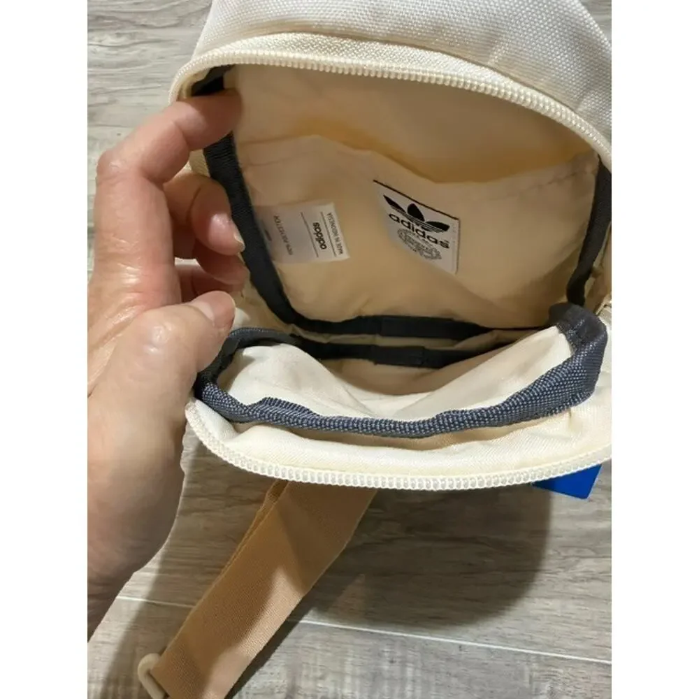 NWT Adidas Utility Mini Sling Tech Adjustable Crossbody Travel Bag